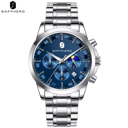 SAPPHERO Vanguard Silver Blue - A Synthesis of Function and Form