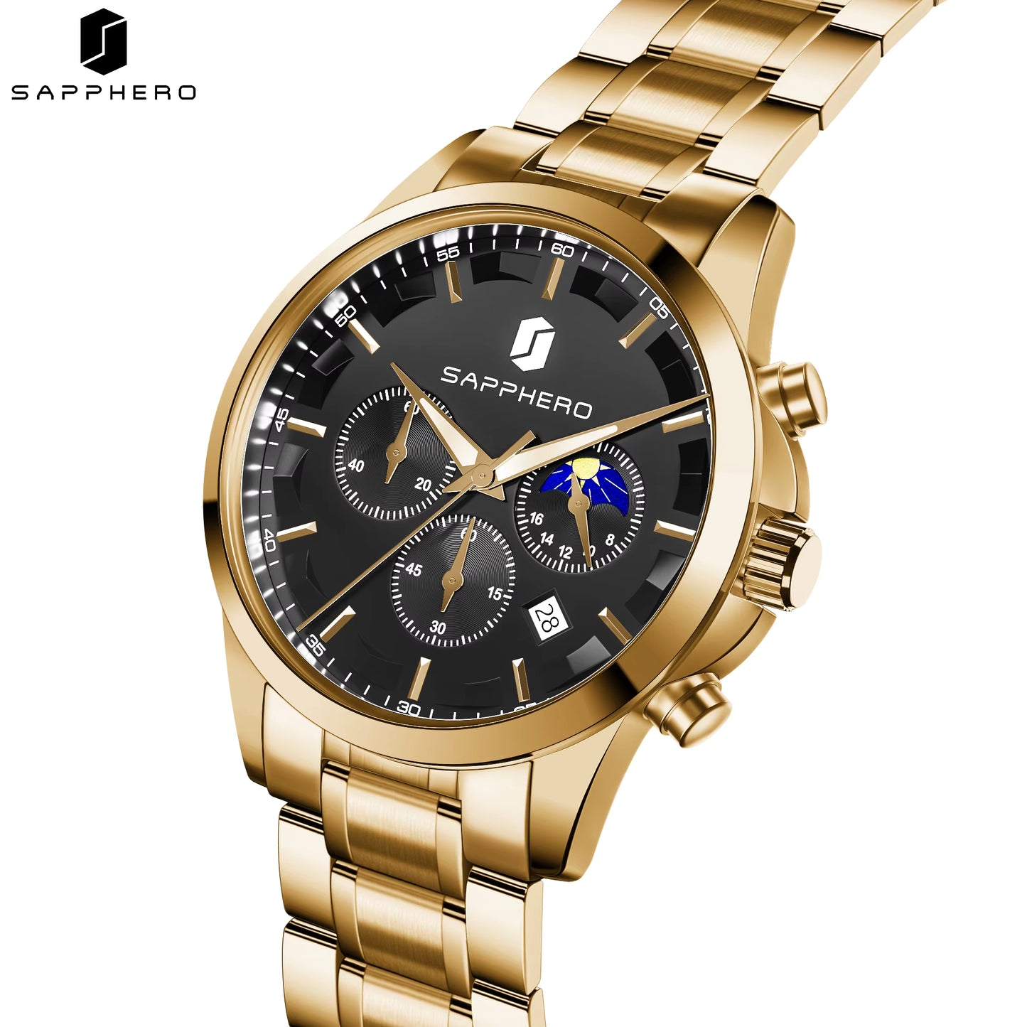 SAPPHERO Vanguard Gold Black - A Synthesis of Function and Form