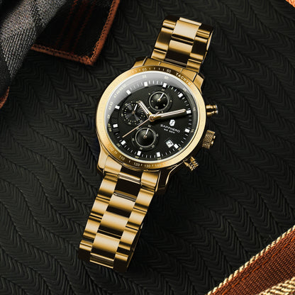 SAPPHERO Business Watch  Date Men's Wristwatch Simple Stainless Steel Watches 50m Waterproof Clock 2025 New Fashion Men's Gifts