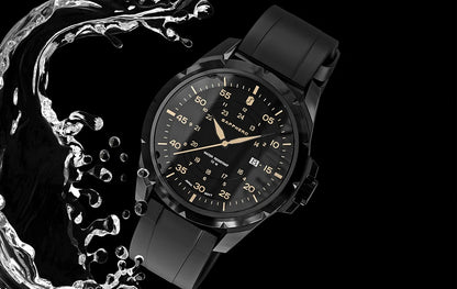 SAPPHERO Men Watch Luxury Quartz Clock 50M Waterproof Imported Movement Stainless Steel Watch Men's Gift Wristwatch