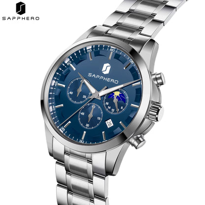 SAPPHERO Vanguard Silver Blue - A Synthesis of Function and Form