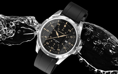 SAPPHERO Men Watch Luxury Quartz Clock 50M Waterproof Imported Movement Stainless Steel Watch Men's Gift Wristwatch