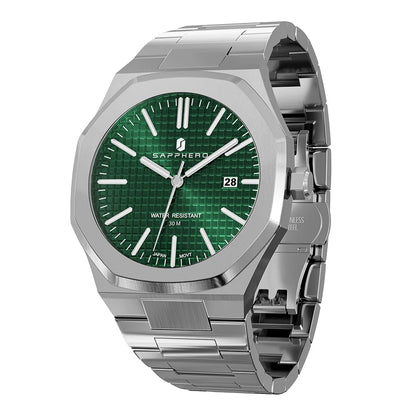 SAPPHERO Men's Watches Classic Business Watches Stainless Steel Watches High-end Clocks Imported Movements Sports Wristwatch